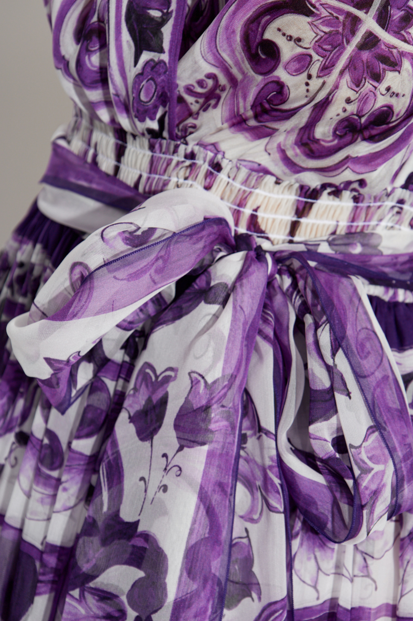 Purple Silk dress Dolce & Gabbana - Vitkac AS
